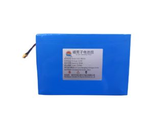 Electronic platform scale battery